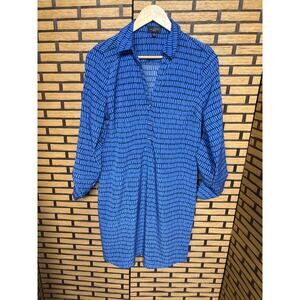 The Limited Ashton Blue Dress Size Medium